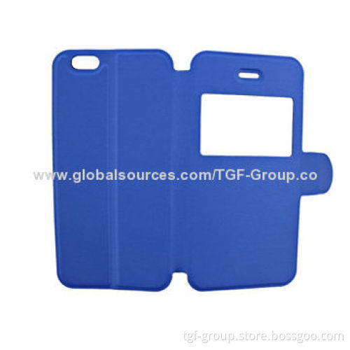 Leather Cases for iPhone 6, with S-view Window, OEM Orders Welcomed